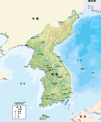 韩国位于朝鲜半岛南部